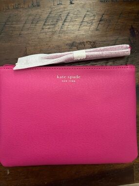 kate spade Hot Pink Wristlet Clutch